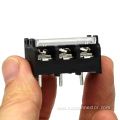 9.5mm Pitch Barrier Terminal Blocks Black 3P